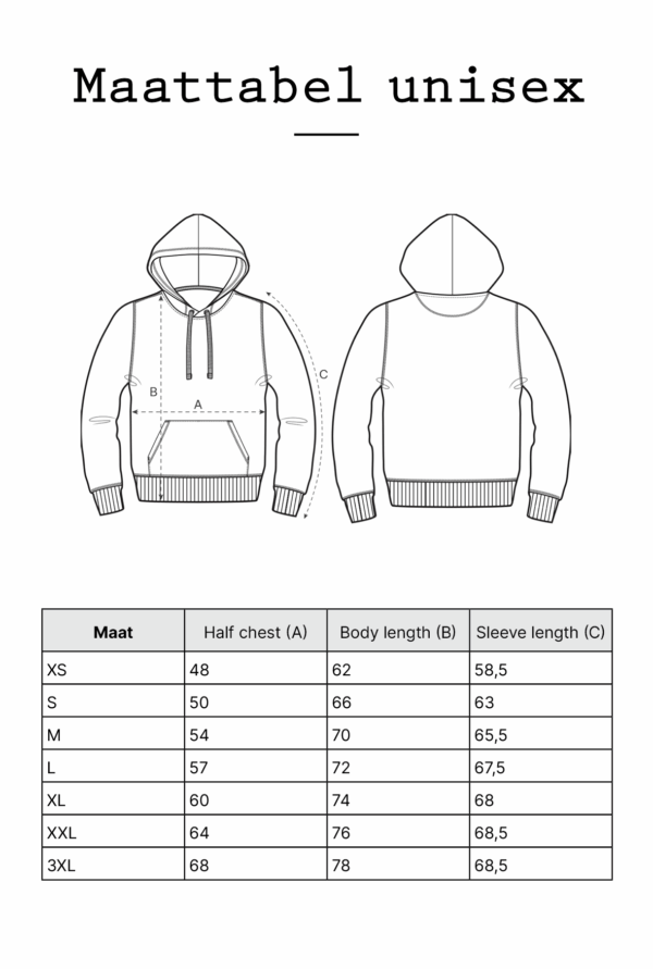 Hoodie unisex - Zwart - Pintje verdiend - Afbeelding 3